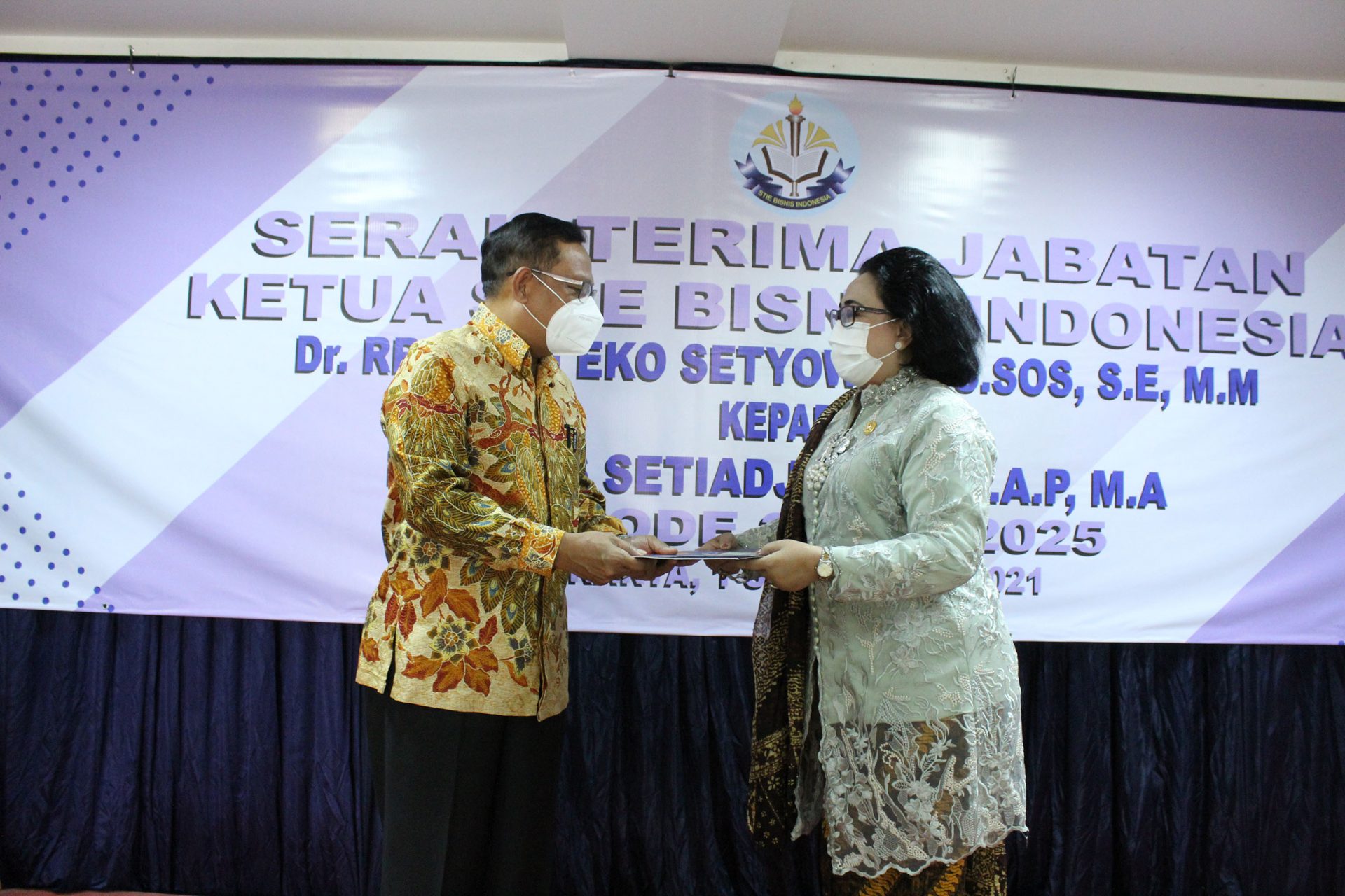 Sertijab Ketua STIEBI